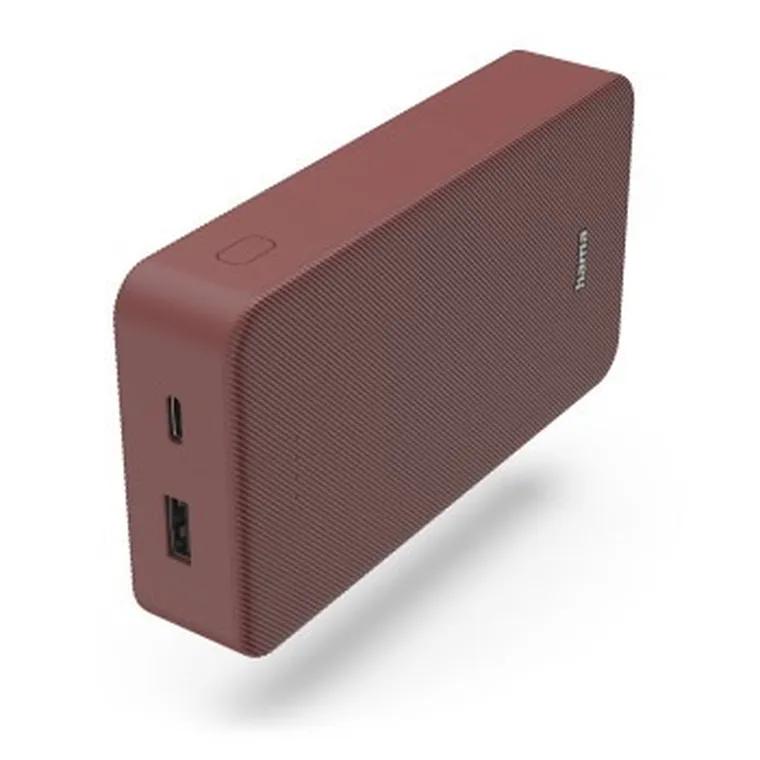 Hama, powerbank, Color 20 PowerPack, 20000 mAh, czerwony