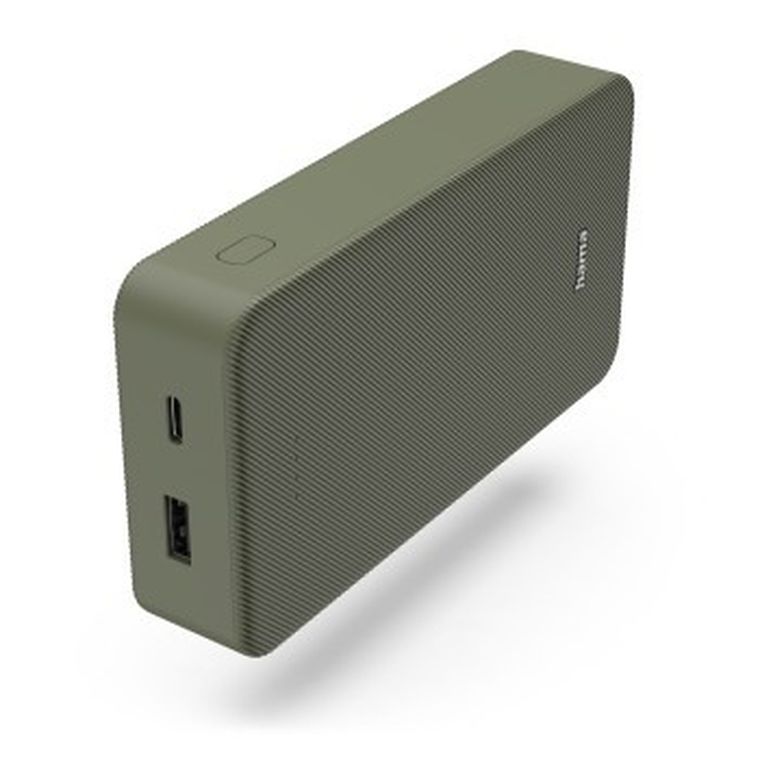 Hama, powerbank, Color 20 PowerPack, 20000 mAh, zielony