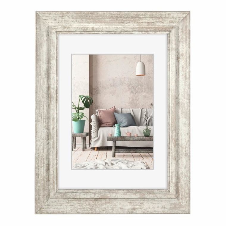 Hama, ramka Cozy, antyczna biel, 13-18 cm