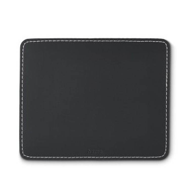 Hama, xx leather look mouse pad, black