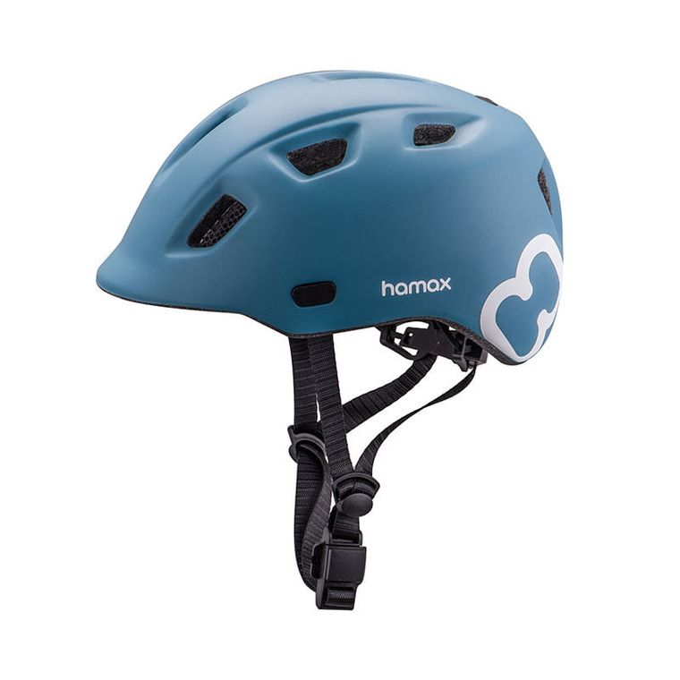 Hamax, kask dziecięcy, rozmiar 52-56 cm, petrol blue/black