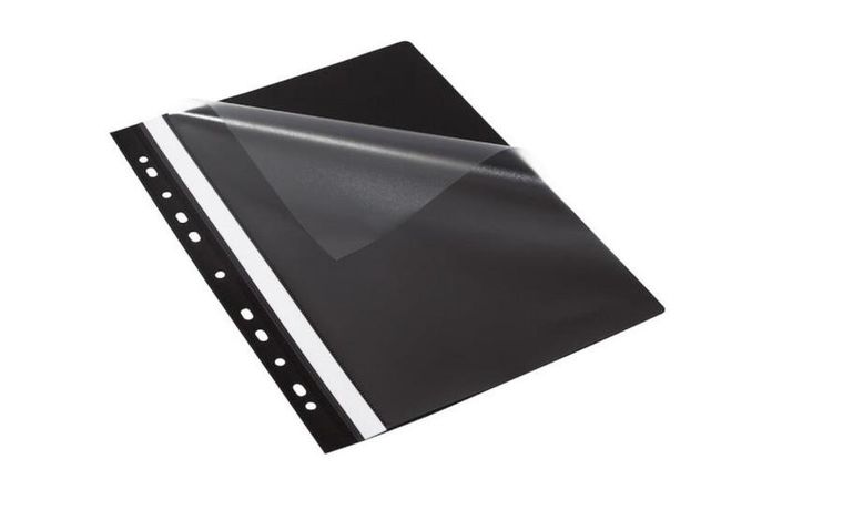 Hamelin, skoroszyt A4 z perforacją Evo, czarny, 1 szt.