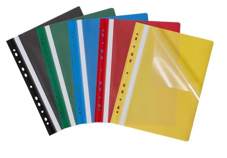 Hamelin, skoroszyt A4 z perforacją Evo, granatowy, 1 szt.