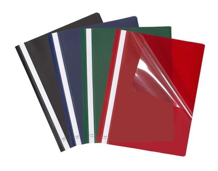 Hamelin, skoroszyt A4 z wąsami, standard, czarny, 1 szt.