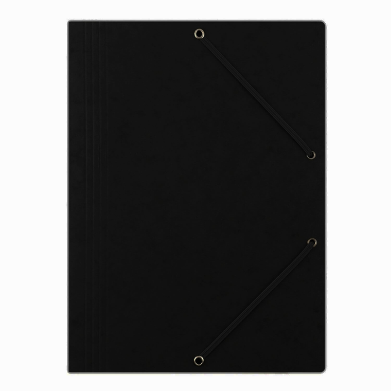 Hamelin, teczka preszpanowa z gumką Bantex, A4, czarny, 1 szt.