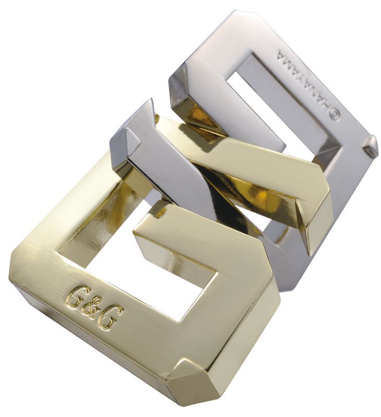 Hanayama, Huzzle Cast G&G, łamigłówka, poziom 3/6