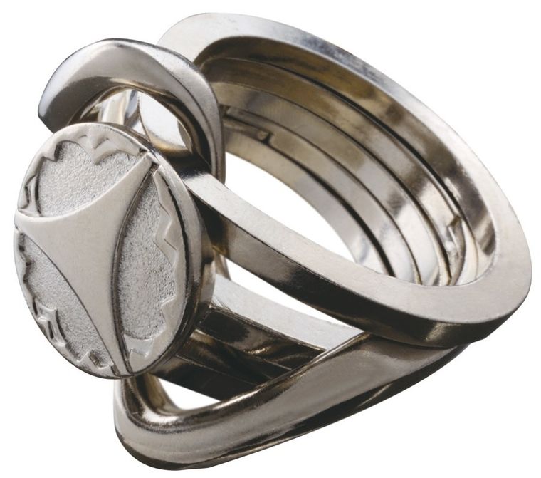 Hanayama, Huzzle Cast Ring II, łamigłówka, poziom 5/6