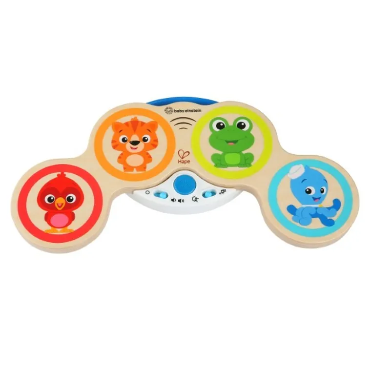 Hape, Baby Einstein, Magiczne dotykowe bębenki, zabawka muzyczna