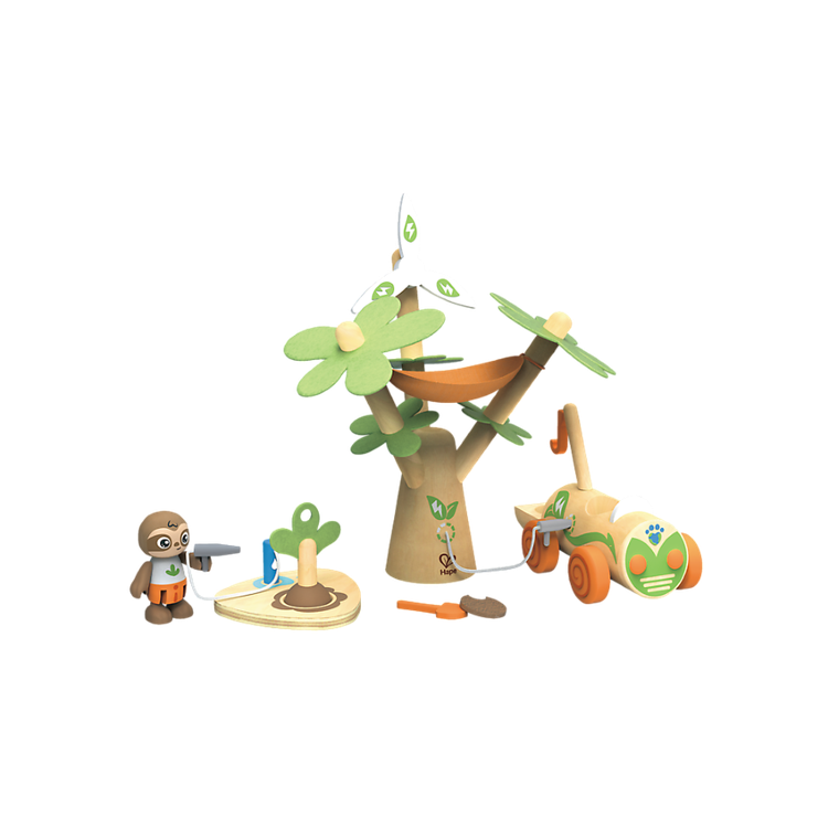 Hape, Green Planet Explorer, Eko pojazd, zabawka edukacyjna