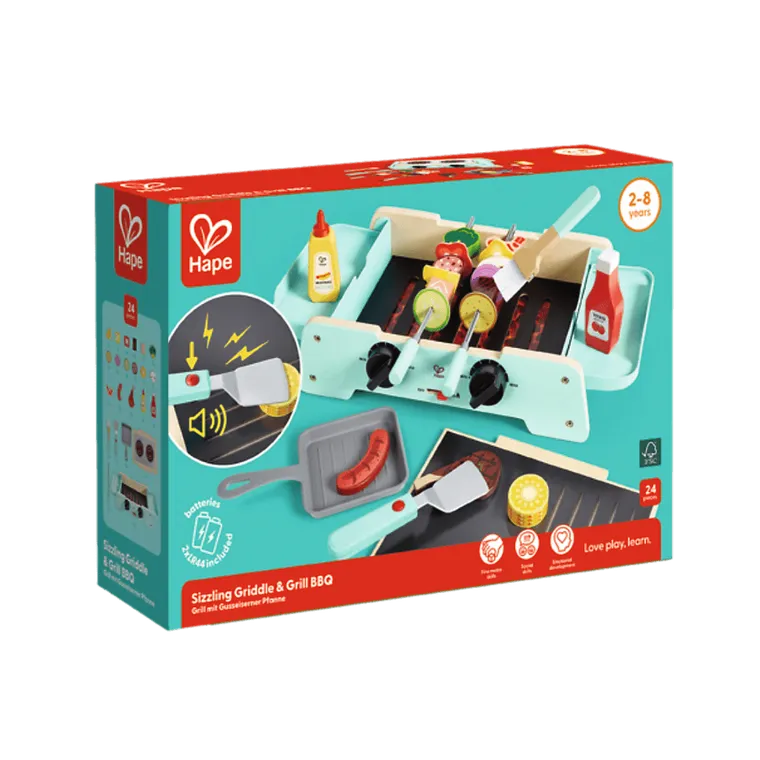 Hape, zestaw grillowy, 24 elementy