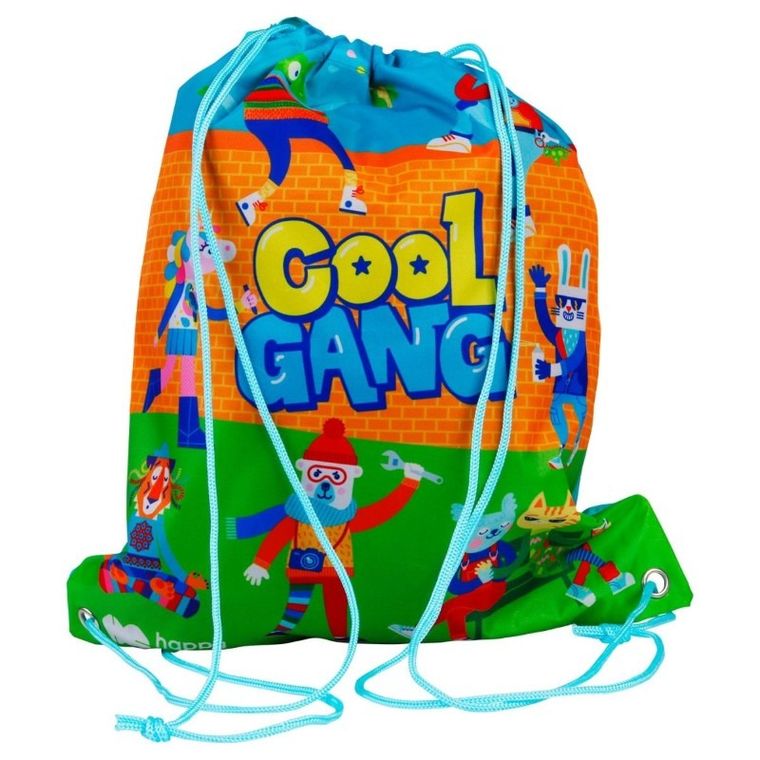 Happy Color, Cool Gang, worek sportowy