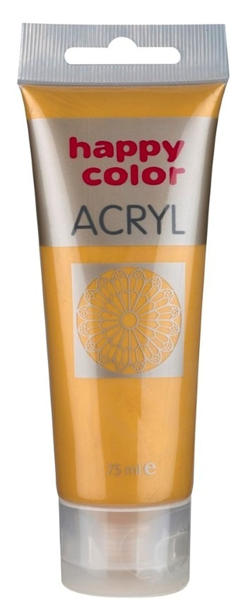 Happy Color, farba akrylowa, złota, 75 ml