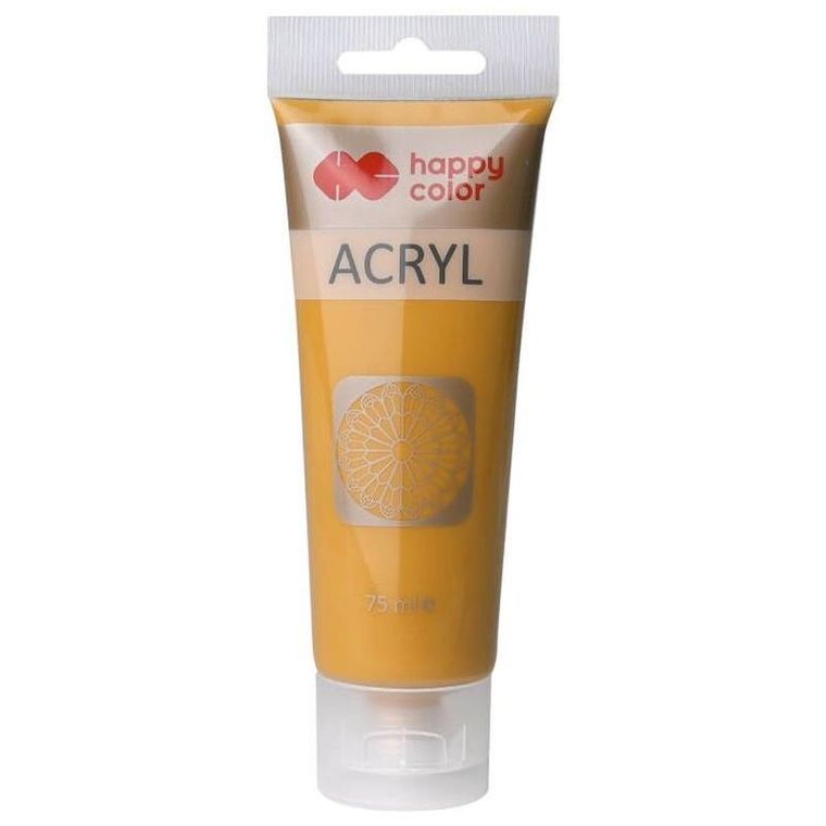 Happy Color, farby akrylowa, Ochra, 75 ml