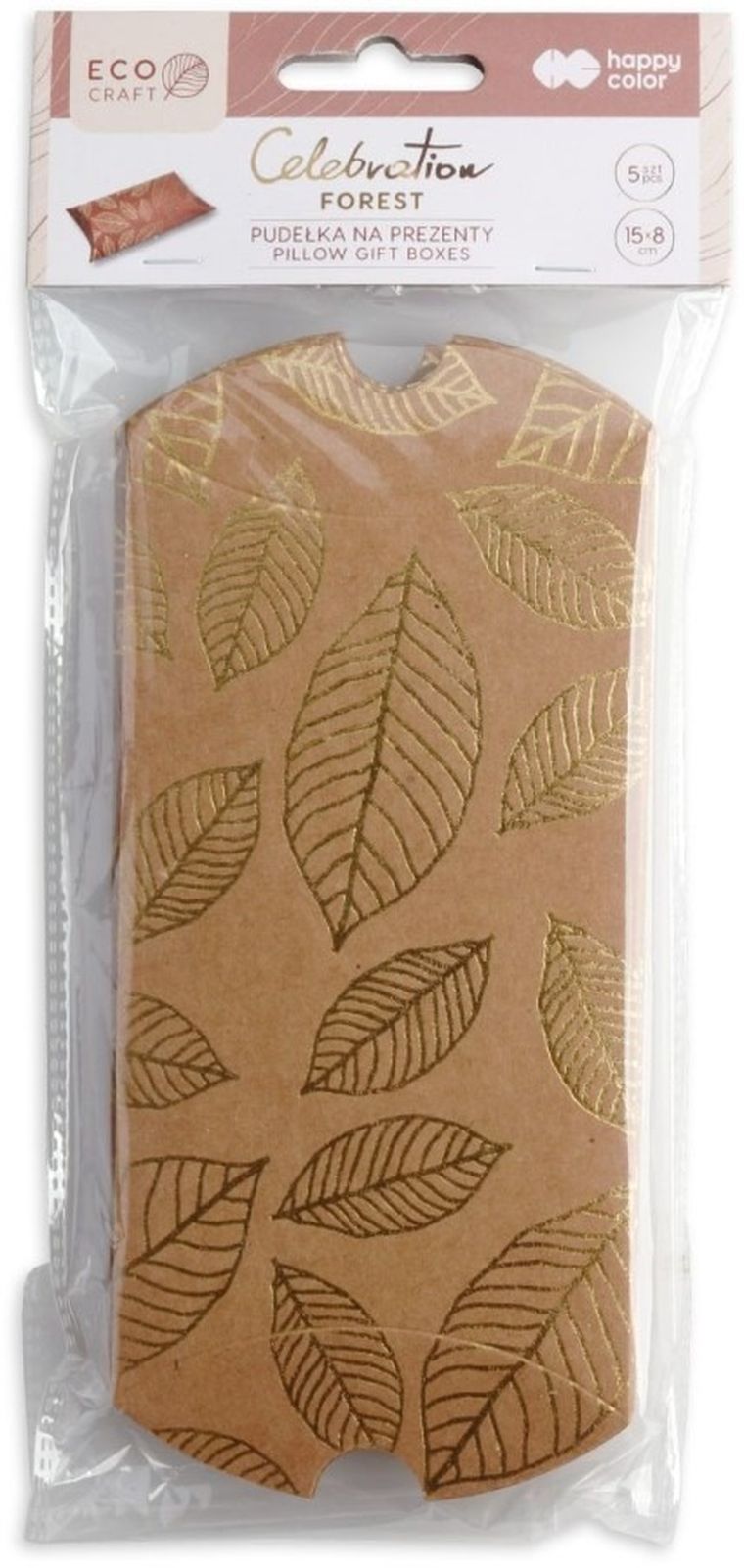 Happy Color, Forest, pudełka na prezenty, 15-8 cm, 5 szt.