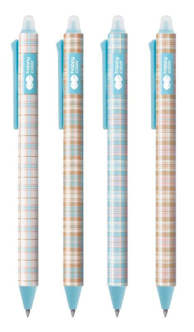 Happy Color, Mild, długopis wymazywalny, niebieski, 0,5 mm
