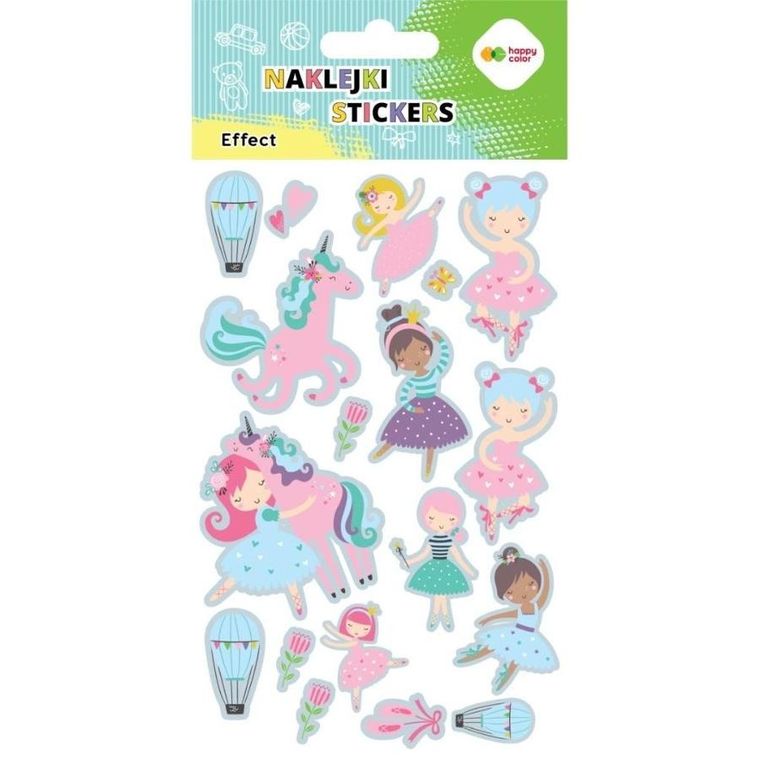 Happy Color, naklejki, Ballet, 10-20 cm