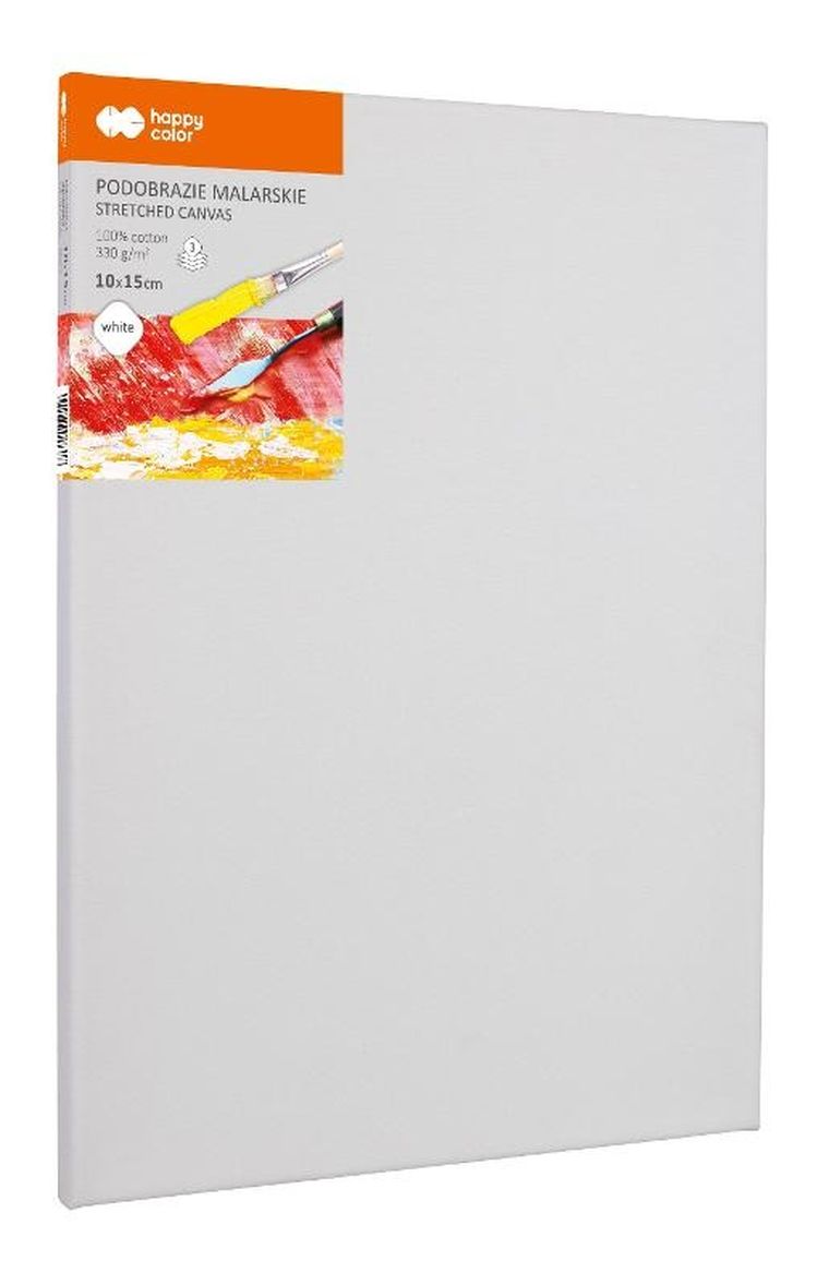 Happy Color, podobrazie malarskie, bawełniane, płótno 330gsm, 10-15 cm