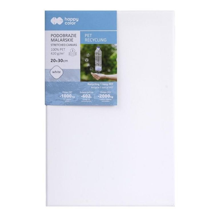 Happy Color, podobrazie malarskie, PET z recyclingu, 20-30 cm