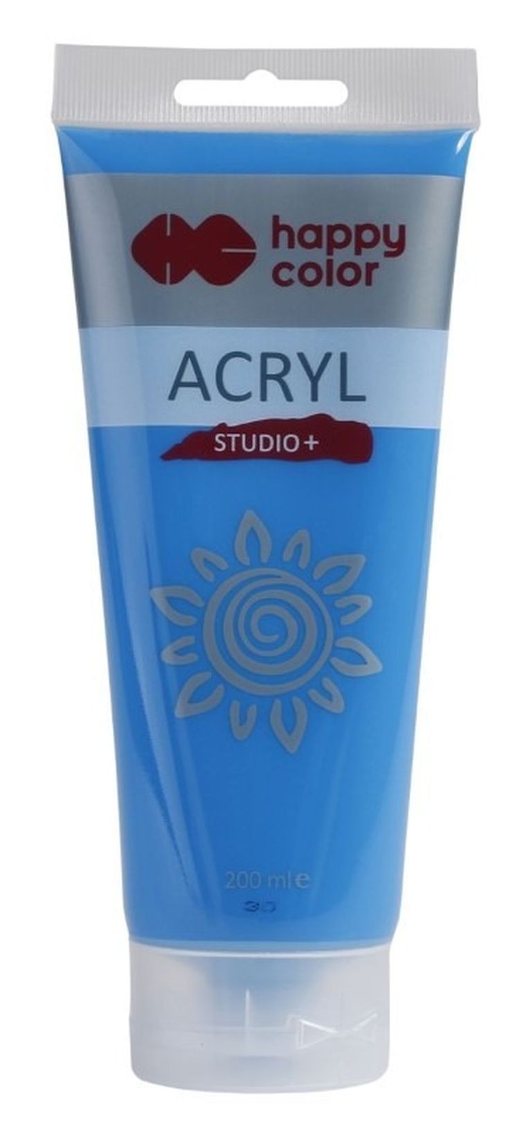 Happy Color, Studio, farba akrylowa, 200 ml, błękitny ceruleum