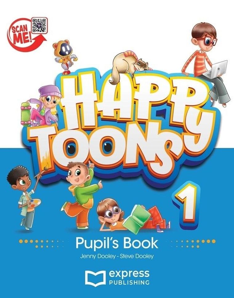 Happy Toons 1 PB + DigiBook (kod)