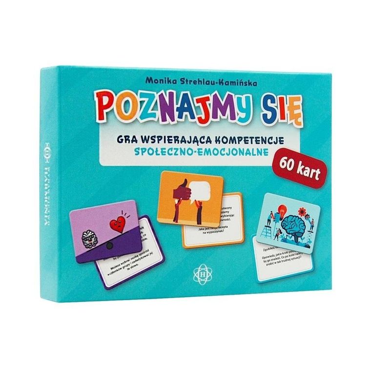 Harmonia, Poznajmy się, Gra wspierająca kompetencje społeczno-emocjonalne, 60 kart