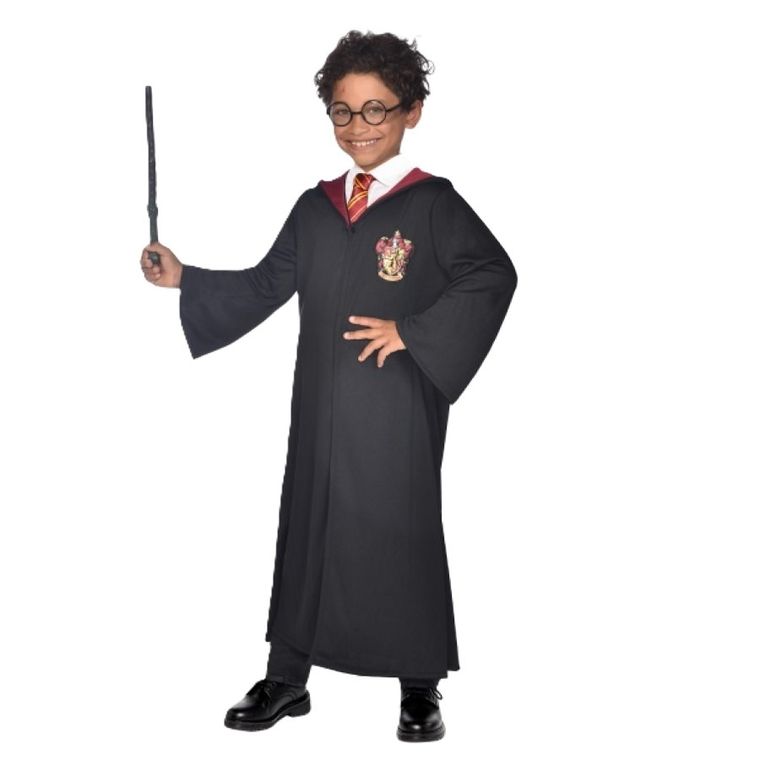 Harry Potter, Gryffindor, strój, różdżka, okulary, rozmiar 110/116