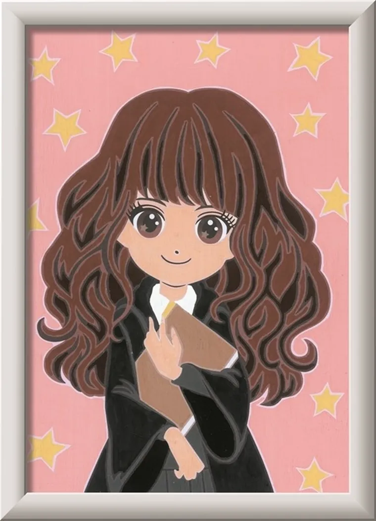 Harry Potter, Hermiona, malowanie po numerach dla dzieci