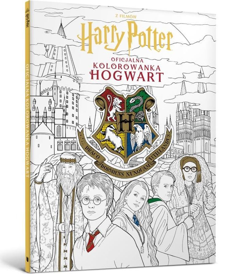 Harry Potter. Hogwart. Oficjalna kolorowanka