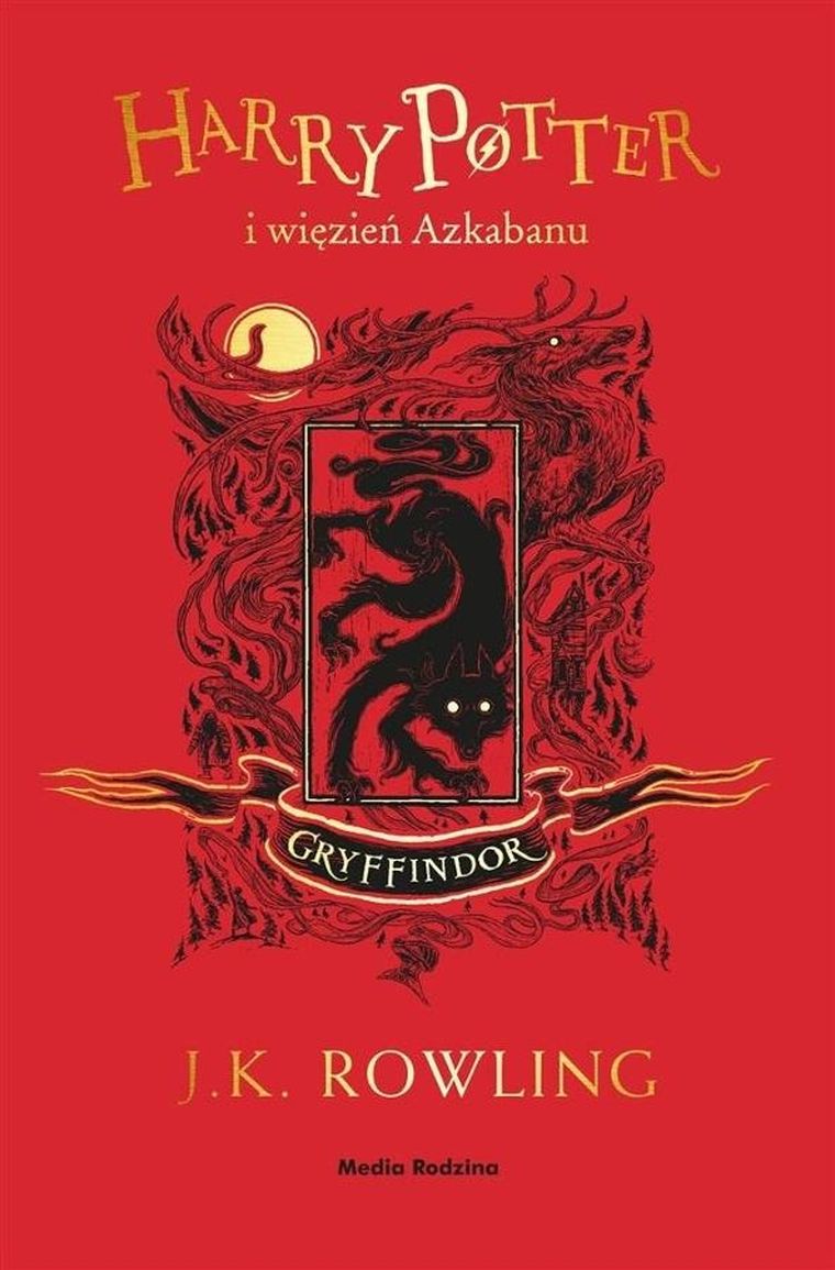 Harry Potter i więzień Azkabanu (okładka Gryffindor)