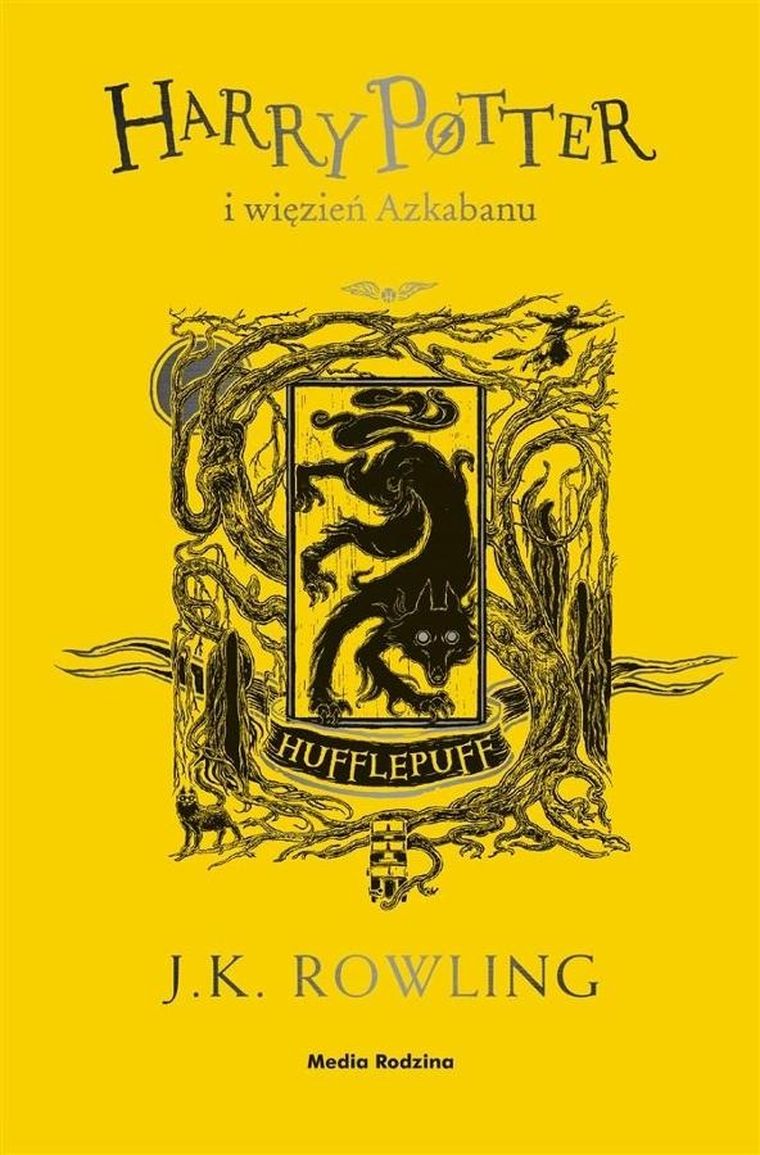 Harry Potter i Więzień Azkabanu (okładka Hufflepuff)