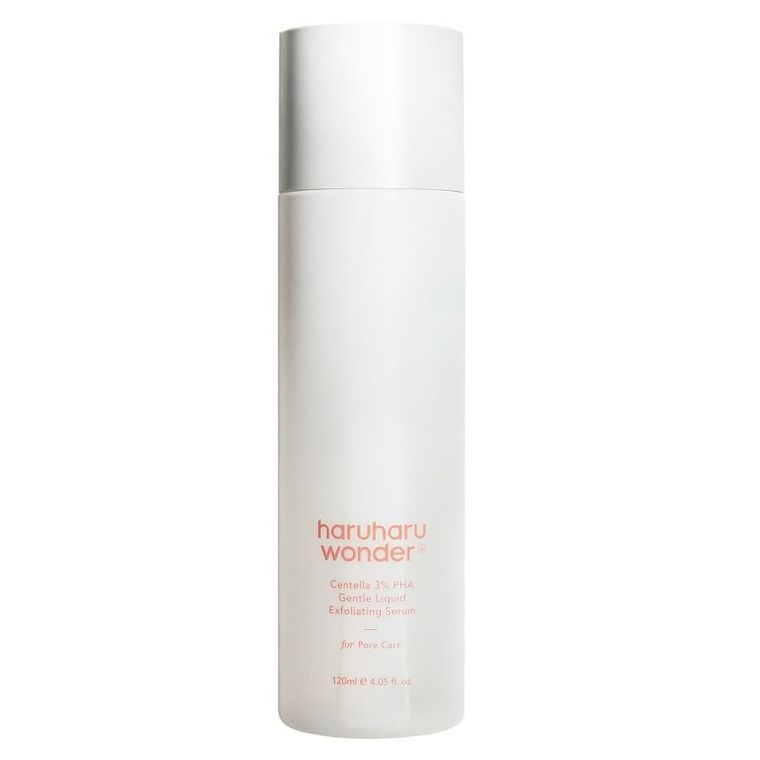 Haruharu Wonder, Centella 3% PHA Gentle Liquid Exfoliating, serum delikatne złuszczające w płynie, 120 ml