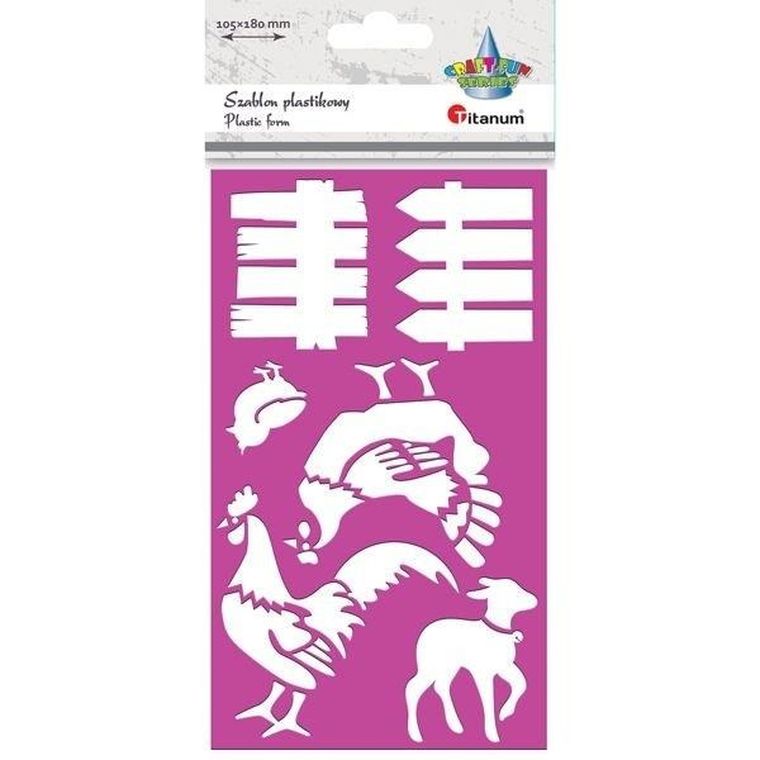 Hasta, szablon, zagroda, 105-180mm