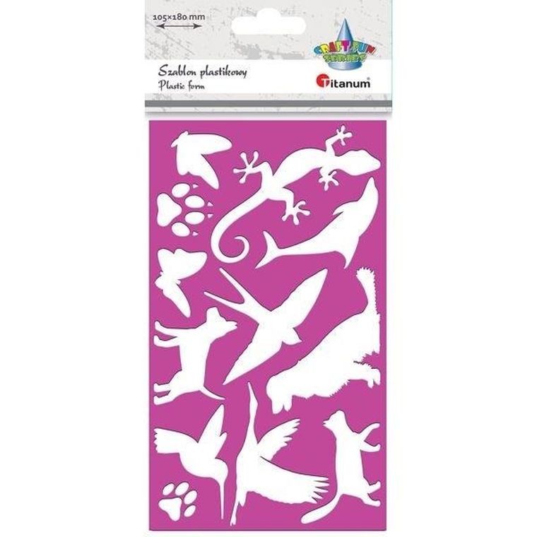 Hasta, szablon, zwierzęta, 105-180mm