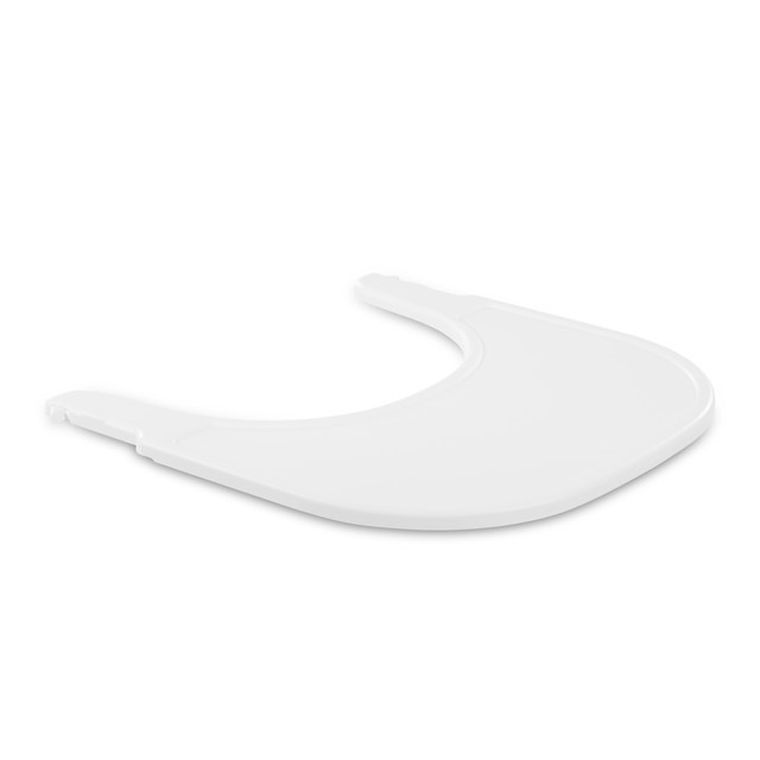 Hauck, Alpha Click Tray, tacka do krzesełka, white
