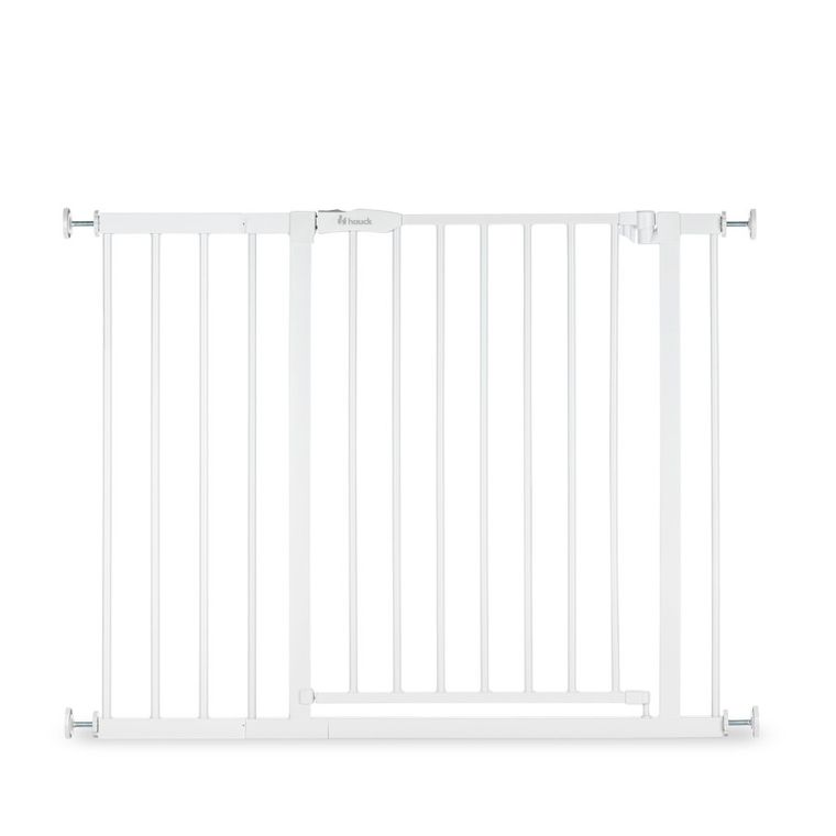 Hauck, Open N Stop 2, bramka zabezpieczająca, 21 cm rozszerzenie, white