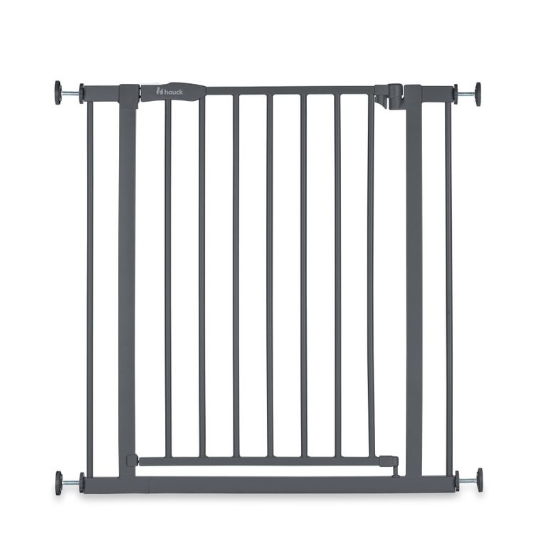 Hauck, Open N Stop 2, bramka zabezpieczająca, dark grey