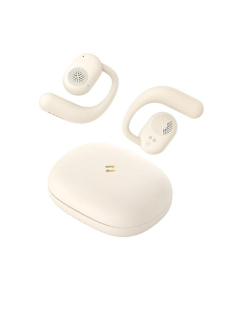 Havit, bezprzewodowe słuchawki, TWS OWS914, beżowy