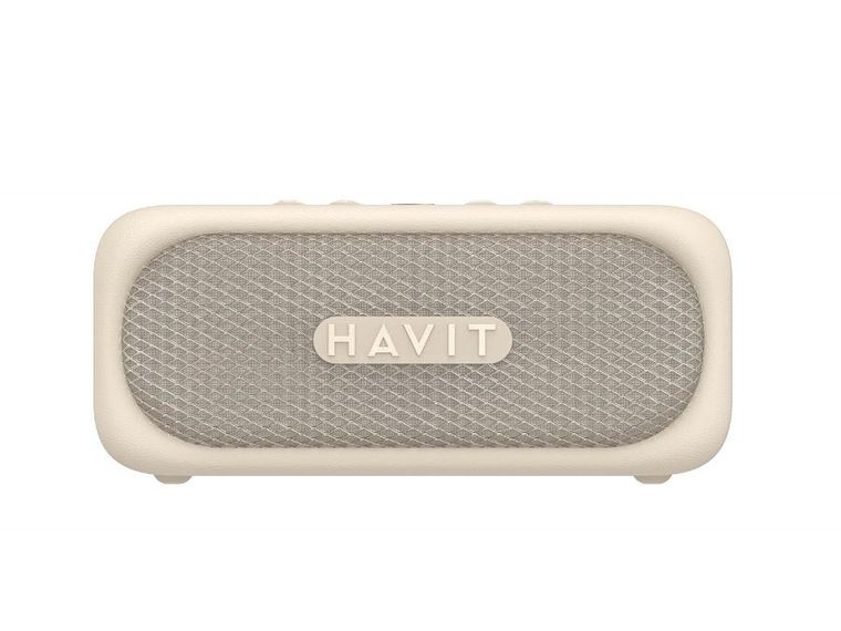 Havit, głośnik bezprzewodowy, bluetooth, beżowy, SK905BT