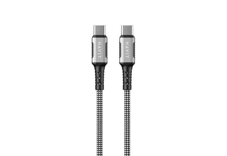 Havit, kabel magnetyczny, Typ C-Typ C CB6297, czarny