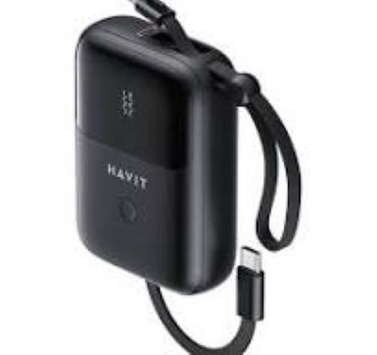Havit, powerbank, 10000 mAh, czarny, PB5215