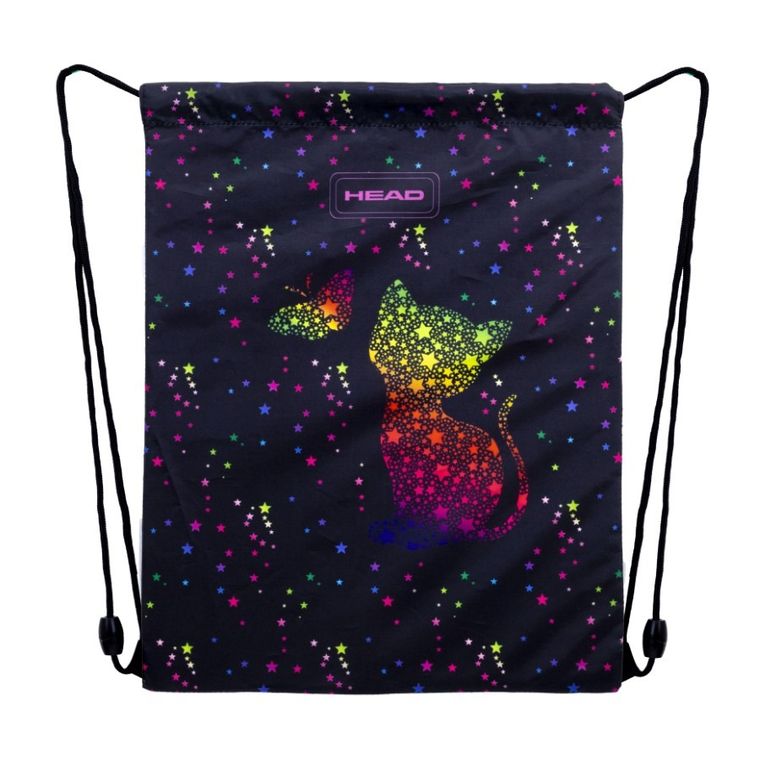 Head, Golden Effect, worek sportowy, Rainbow Kitty