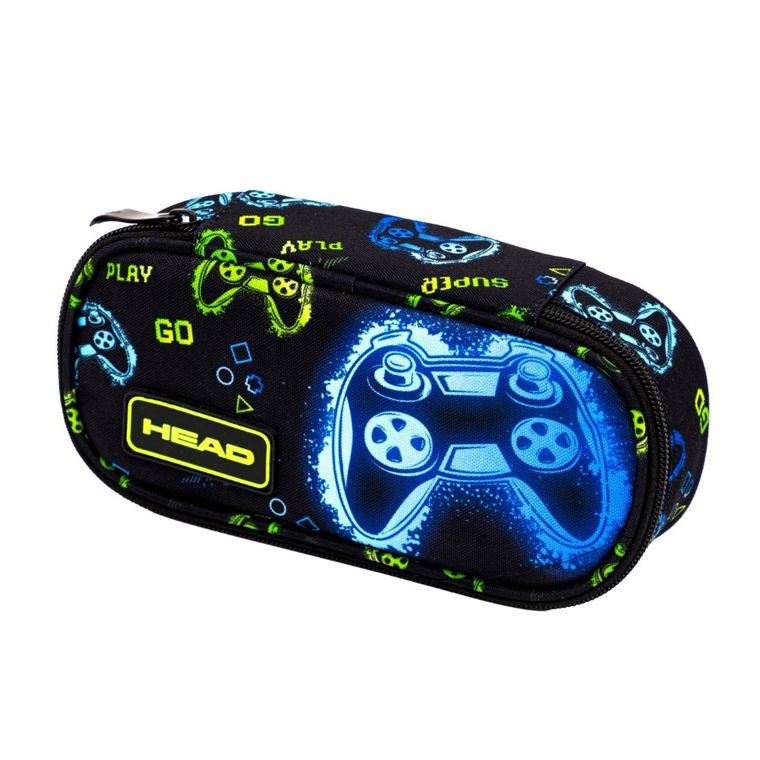 Head, piórnik, owalny, Go Playing Neon