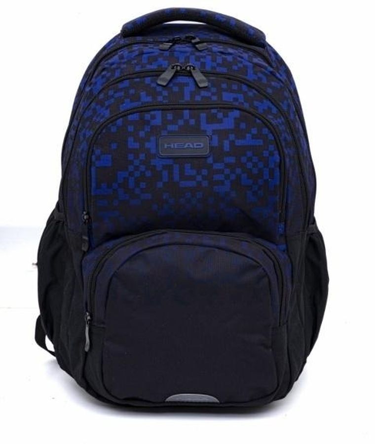 Head, plecak szkolny, 3-komorowy, Blue Bricks