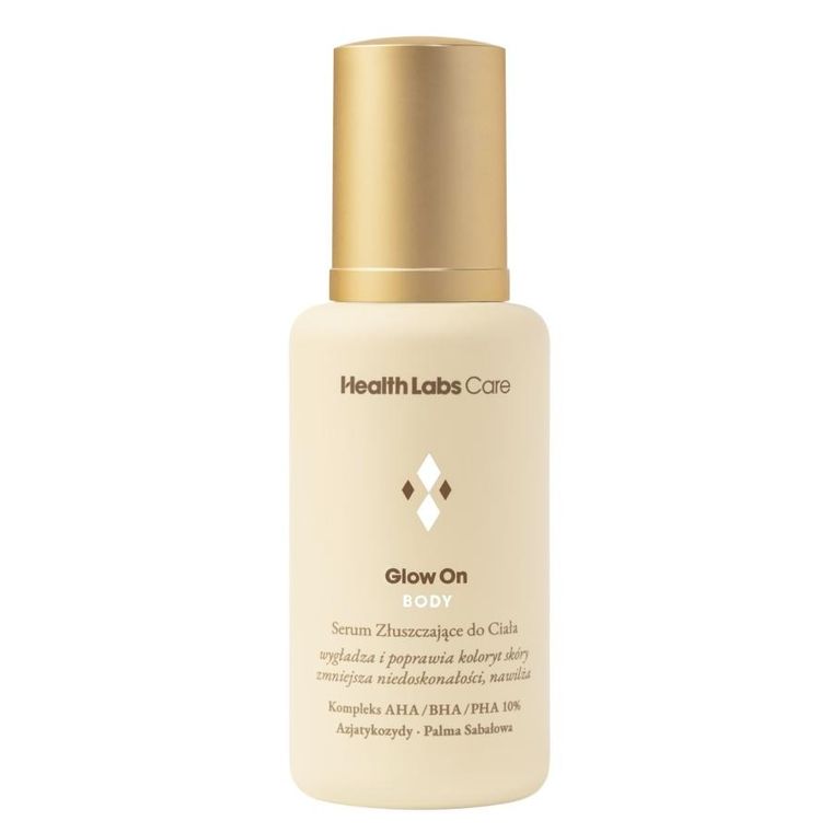 HealthLabs, Glow On, serum złuszczające do ciała, 100 ml