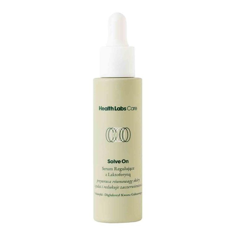 HealthLabs, Solve On, serum regulujące z laktoferyną, 30 ml