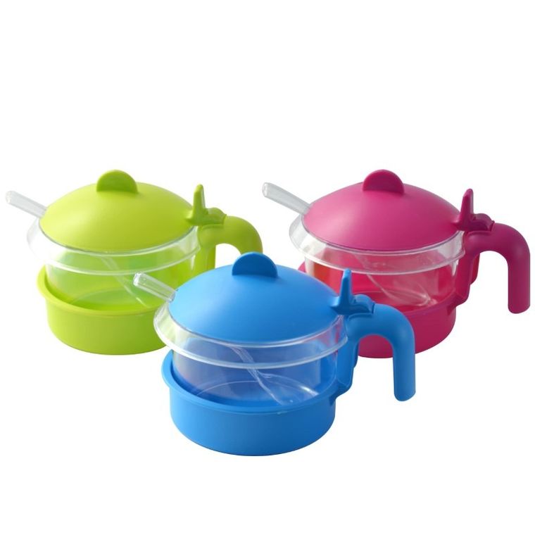 Hega, cukiernica okrągła z łyżeczką, 450 ml