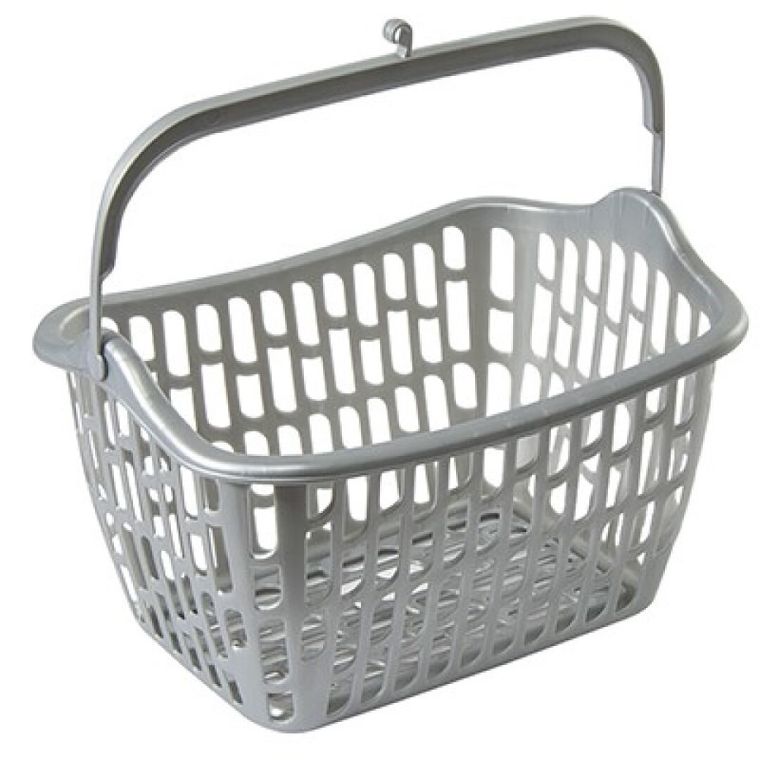Hega, Mondego, koszyk na klamerki, srebrny