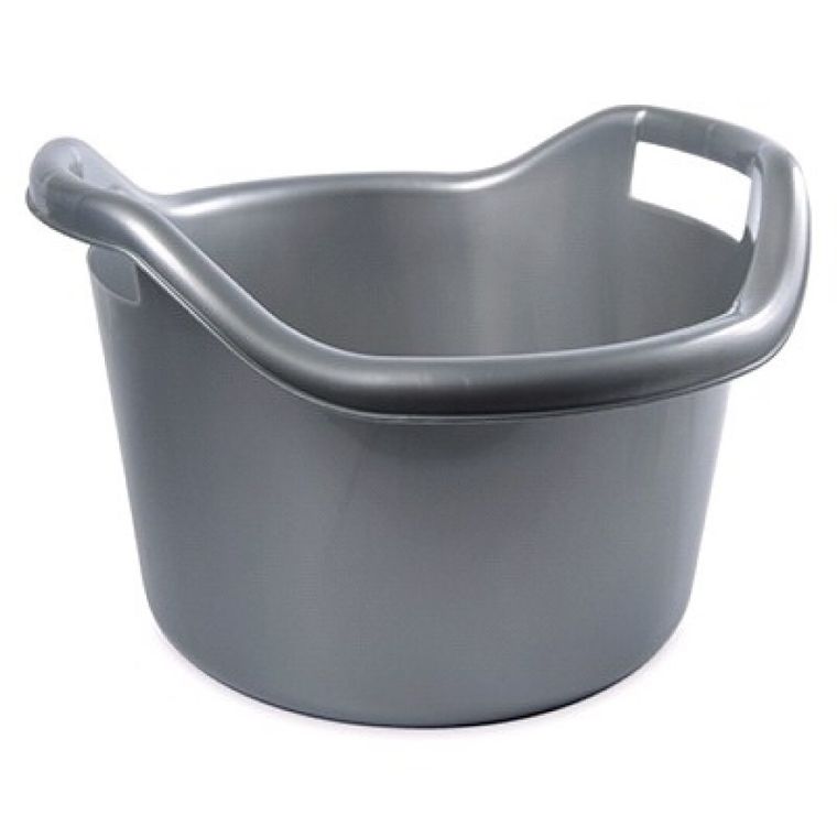 Hega, Orinico, miska okrągła, 6 l, srebrna