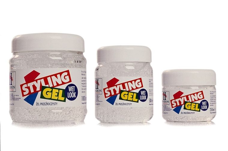 Hegron Styling, Wetlook, żel do modelowania włosów, biały, 500 ml