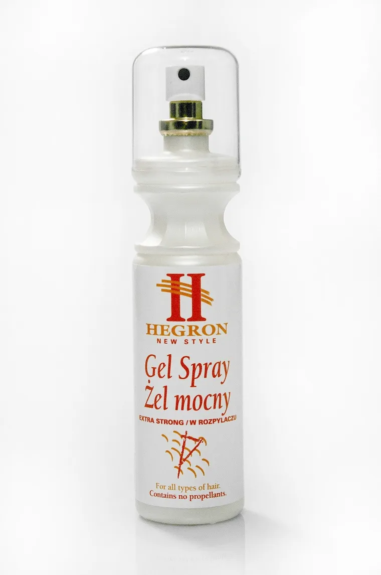 Hegron Styling, żel spray do modelowania włosów extra mocny, 300 ml